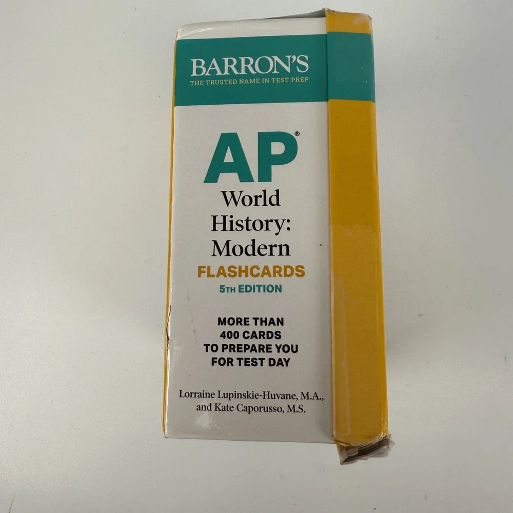 AP World‎ History Modern, Fifth - Cards, by Barron's Educational Series; - Good
